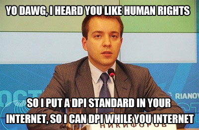 YO DAWG, I HEARD YOU LIKE HUMAN RIGHTS